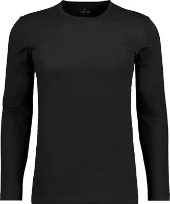 Produktbild von RAGMAN Herren Shirt Langarm Rundhals Single-Jersey Schwarz 3XL