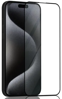 Obrázok produktu pre 1-balenie iPhone 15 Pro Ochranné sklo na displej - Tvrdené sklo 9H - Super kvalita 3D