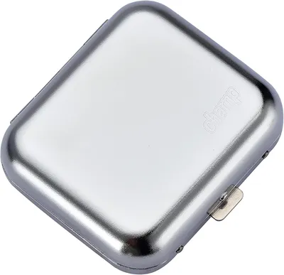 Produktbild von Taschen mit Deckel 5,9x5,6cm aus Metall Mini Reiseaschenbecher Taschenaschenbecher Reise Ascher 88
