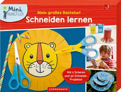 Produktbild von Mein großes Bastelset: Schneiden lernen