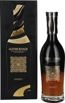 Image de Glenmorangie The Signet Highland Single Malt Scotch Whisky en coffret cadeau | 46 % vol | 0,7 l