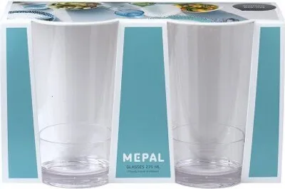 Immagine prodotto di Mepal set glas flow 275 ml 2 stück Gläser 106081453100 8711269899015