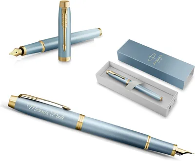 Productafbeelding van Parker IM Rituals Turquoise Green vulpen met gravure - Stift - Geschenkdoos - Gepersonaliseerd cadeau