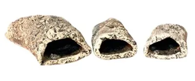 Productafbeelding van CeramicNature Cavity Stones keramische schuil- en legholen voor aquarium en terrarium Medium 20 x 8 x 6cm