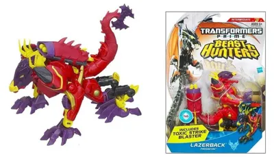 Zdjęcie produktu dla Hasbro A6358 - Transformers - Prime Deluxe Beast Laserback Dragon