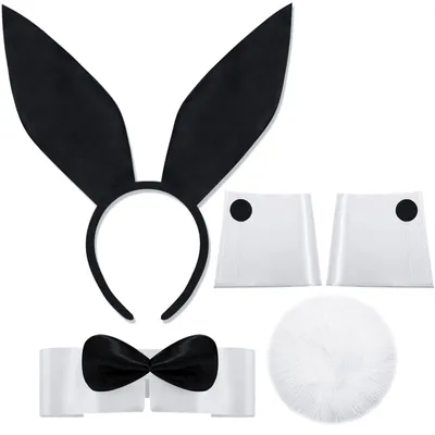 Image de Ensemble d'oreilles de lapin - Accessoires de costume pour les fêtes