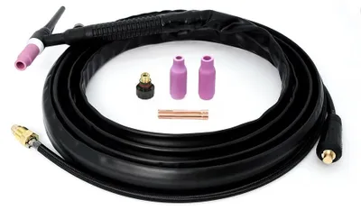 Produktbild von WIG/TIG Schweißbrenner - WP17V - Kabel 4 m - Einschaltdauer 35% - Für WIG/TIG-Schweißen