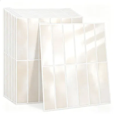 Immagine prodotto di Solidchoice - Set di 10 adesivi 3D autoadesivi per piastrelle, ideali per cucina e bagno