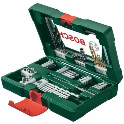 Immagine prodotto di V-Line 48-piece TiN drill and bit set with magnetic shank - BOSCH