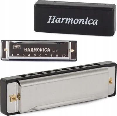 Obrázok produktu pre Harmonika Harmonika s puzdrom pre začiatočníkov