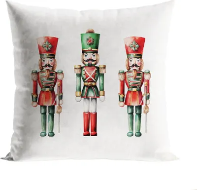 Obrázok produktu pre MARKIZETA Vianočná obliečka na vankúš 40x40 Luskáčiky pestrofarebné PBN279/POP/009/040040/1