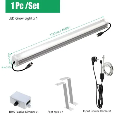 Obrázok produktu pre LED rastlinná lampa 1 ks – 150 W, plné spektrum – 6500 K – IR 730 nm – UV 395 nm – PPFD 420 µmol/m²/s
