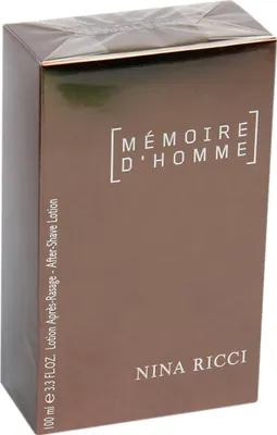 Produktbild von Nina Ricci Memoire D'Homme 100 ml After Shave Lotion