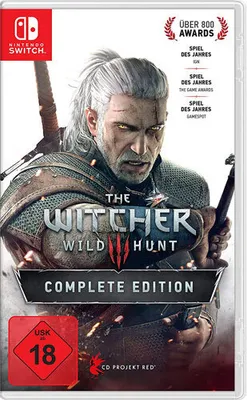 Produktbild von CD Projekt The Witcher 3: Wild Hunt - Edition Complète, Nintendo Switch, M (Reif), Physische Medien