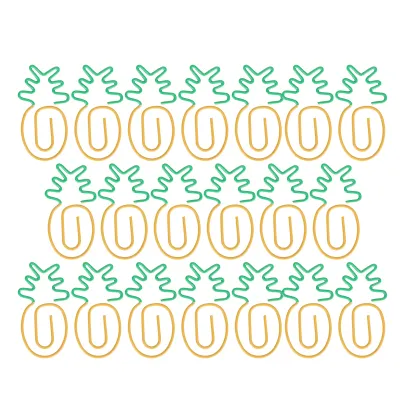 Image de Trombones, trombones 2 couleurs, trombones en forme de fruits, signets, trombones de planning, épingles à fruits, fournitures de bureau