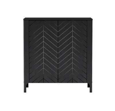Produktbild von MINIO go for it, Kommode „MONZA“ 103 cm, Hochkommode, Schwarz