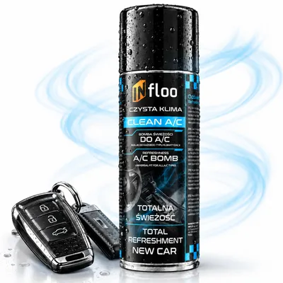 Produktbild von Klima-Erfrischer New Car 200 ml | A/C Lüftungserfrischer für Auto