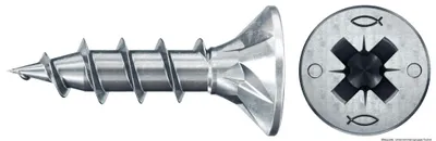Produktbild von Fischer 670185, Schraube, Verzinkter Stahl, Holz, Zink, Vollgewinde, Senkkopf