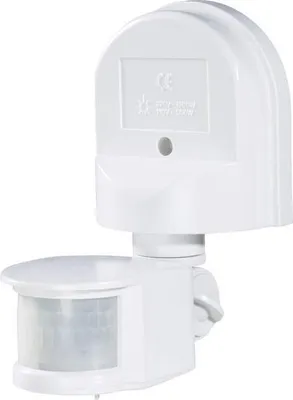 Produktbild von Renkforce 1296294 Wand PIR-Bewegungsmelder 180 ° Relais Weiß IP44