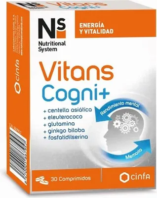 Zdjęcie produktu dla Ns Vitans Cogni+ 30 tabletek