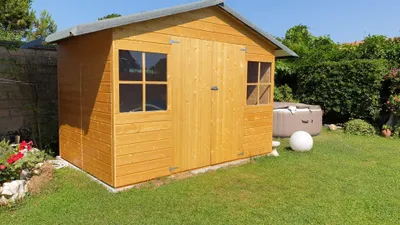 Immagine prodotto di Garden Wooden Cottage a pannelli di abete Val Ridanna L272xP182xH210 cm