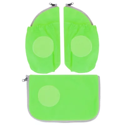 Produktbild von ergobag Seitentaschen Zip-Set CUBO grün BIS KOLLEKTION 2019