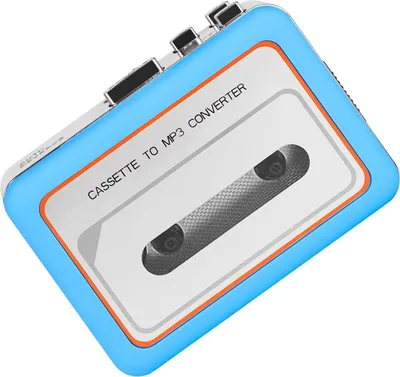 Obrázek produktu pro Přenosný kazetový přehrávač Stereo dvoukanálový USB disk Převodník kazet na MP3 Čistá kvalita zvuku Modrá