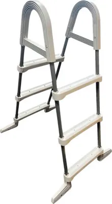 Obrázek produktu pro Bazénové schůdky k bazénům výška 0,91 m šedé