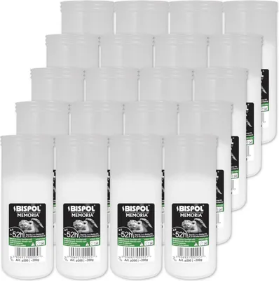 Obrázek produktu pro Náplně do parafínových svíček BISPOL P200 52H 20ks.