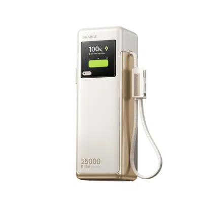 Produktbild von SHARGE HyperTower X6 Weiß Powerbank 25000mAh 170W PD QC Schnellladegerät