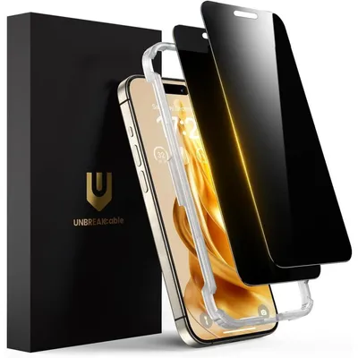 Productafbeelding van Beschermfolie voor het scherm, privacybescherming, glas, voor iPhone 16 Pro Max 6.9", 2 stuks