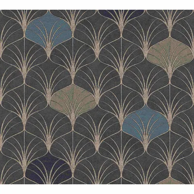 Obrázek produktu pro A.S. Creation Art Déco Tapete Pop Style Vliestapete gold schwarz blau