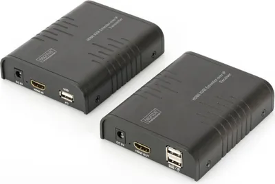 Obrázek produktu pro DIGITUS HDMI KVM Extender over IP, sada