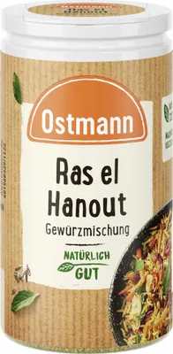 Obrázek produktu pro Ostmann Ras el Hanout kořenící směs intenzivní autentické 35g balení