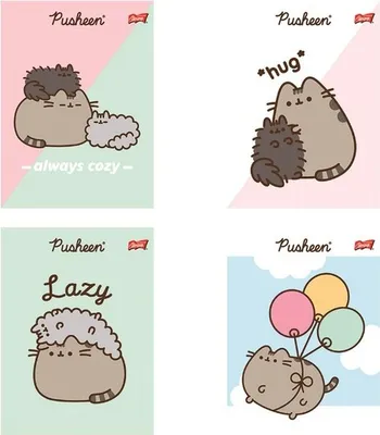 Image de Carnet de notes A5 32k chèque Pusheen Majewski