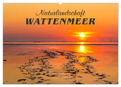 Produktbild von Naturlandschaft WATTENMEER (Wandkalender 2027 DIN A2 quer), CALVENDO Monatskalender