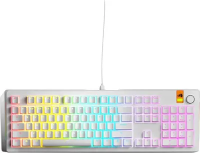 Zdjęcie produktu dla Glorious Gmmk 3U 100% Niestandardowa Klawiatura Do Gier - Wstępnie Złożona, Ansi (Usa), Przełączniki Fox He, Biała