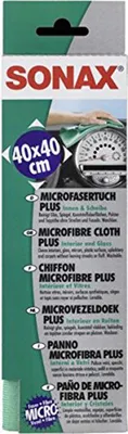 Obrázek produktu pro Sonax 04165000, Auto, Suchý hadřík, Tělo, Přístrojová deska, Zelená, Sklo, Plast, Polyamid, Polyester