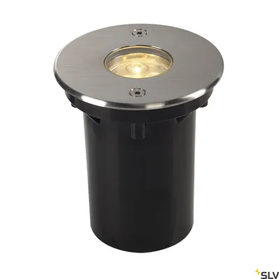 Image de Dasar 920 LED encastré de sol rond acier inoxydable 316 3000K 12-25V IP67