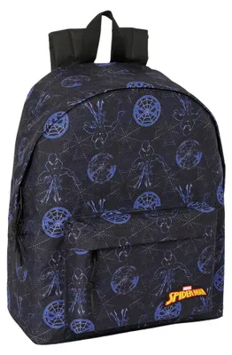 Immagine prodotto di Zaino Safta Spider-man, capacità 20,80 litri, dimensioni 27x33x10 cm, codice prodotto 612543774, colore nero, per bambini, colore nero, taglia unica