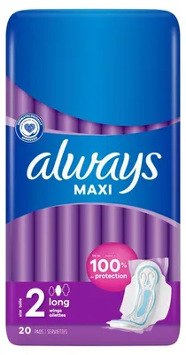 Produktbild von Always Maxi Long Damenbinden, 20 Stück
