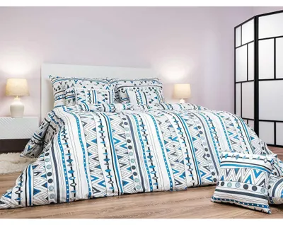 Produktbild von Bettwäsche Baumwolle Indian Denim 140x200, 70x90 cm