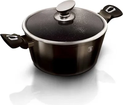 Produktbild von BerlingerHaus Berlinger Haus Braadpan glänzend schwarz 6,1 Liter 28 cm Aluminium