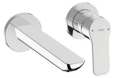 Zdjęcie produktu dla HANSA HANSABASIC bateria umywalkowa, występ 185 mm, chrom, 55602103