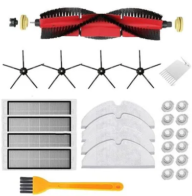 Image de Filtre pour brosse centrale ou brosse latérale - Pièce pour aspirateur robot - Universel