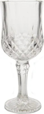 Produktbild von Weinglas Glas Weißweinglas Diamantschliff H 16,5 cm