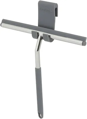 Obrázek produktu pro Sealskin 369006418, Sprchová stěrka s jednou lištou, Chrom, Šedá, Nerezová ocel, Guma, 260 mm