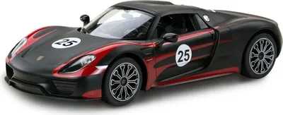 Image de Porsche 918 Spyder noir mat - 1:14 - R/C