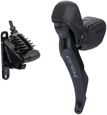 Image de Shimano GRX Dual Control Hydraulic Disc Brake Lever Set STRX610L/BRRX820F Levé 2 Řazení