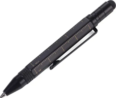Image de TROIKA Multi-Kugelschreiber LILIPUT TOOL PEN gold/schwarz